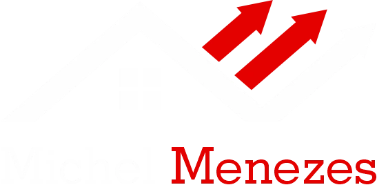 Logo Vermelho e Branco Michel Menezes